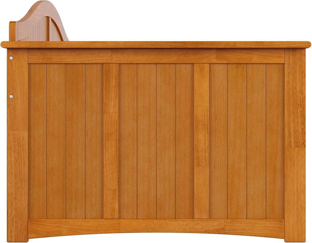 Nantucket Wood Daybed, Twin, Light Toffee