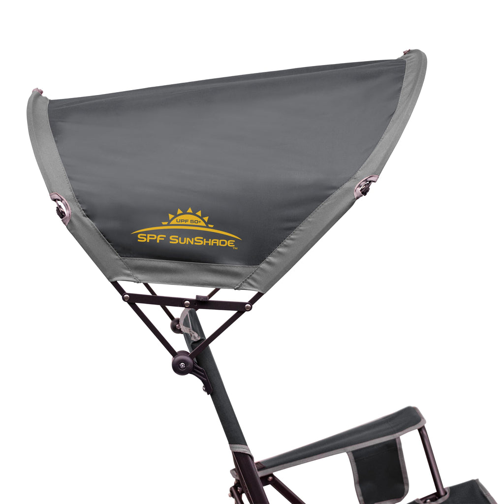 Sunshade Rocker Outdoor Rocking Chair with Canopy