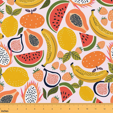 Fruit Fabric By the Yard, 10 Yards