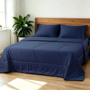 Bamboo Viscose All Season Comforter/Blanket King Size, 106 x 90 Inches