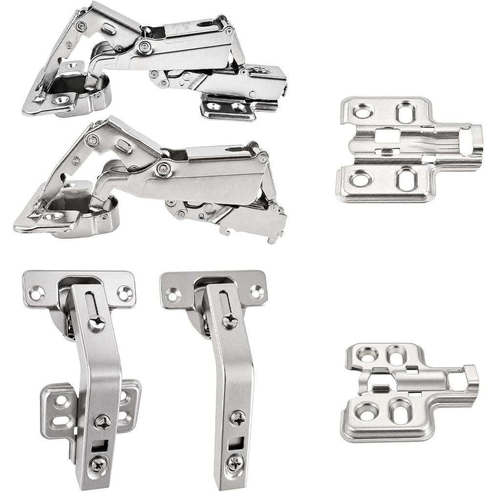 Complete Lazy Susan Hinge Kit, 2 Pair 175 & 135 Degree Hinge