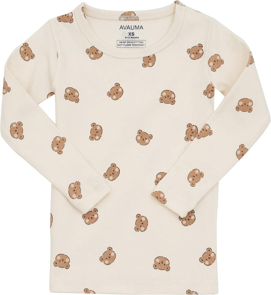 Baby Boys Girls Pajama Set 6M Kids Cute Toddler Snug fit Pjs Cotton Sleepwear