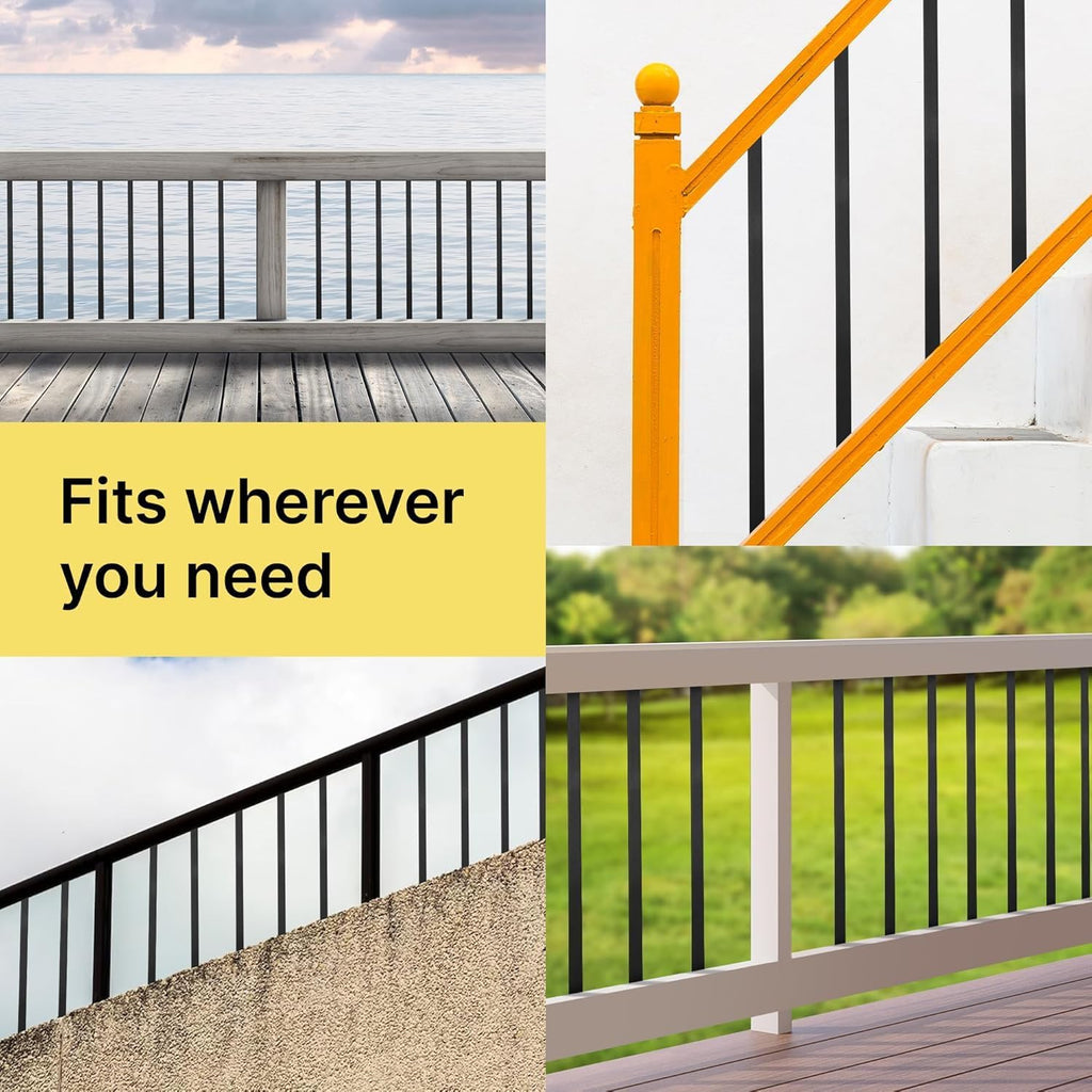 60 pcs 29.5'' Deck Balusters Rust Resistant Deck Railing