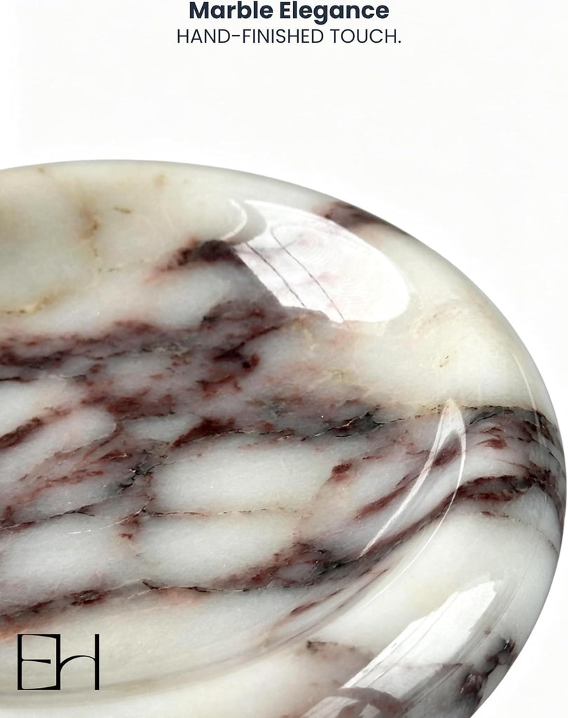 Marble Trinket Dish 5 INCH