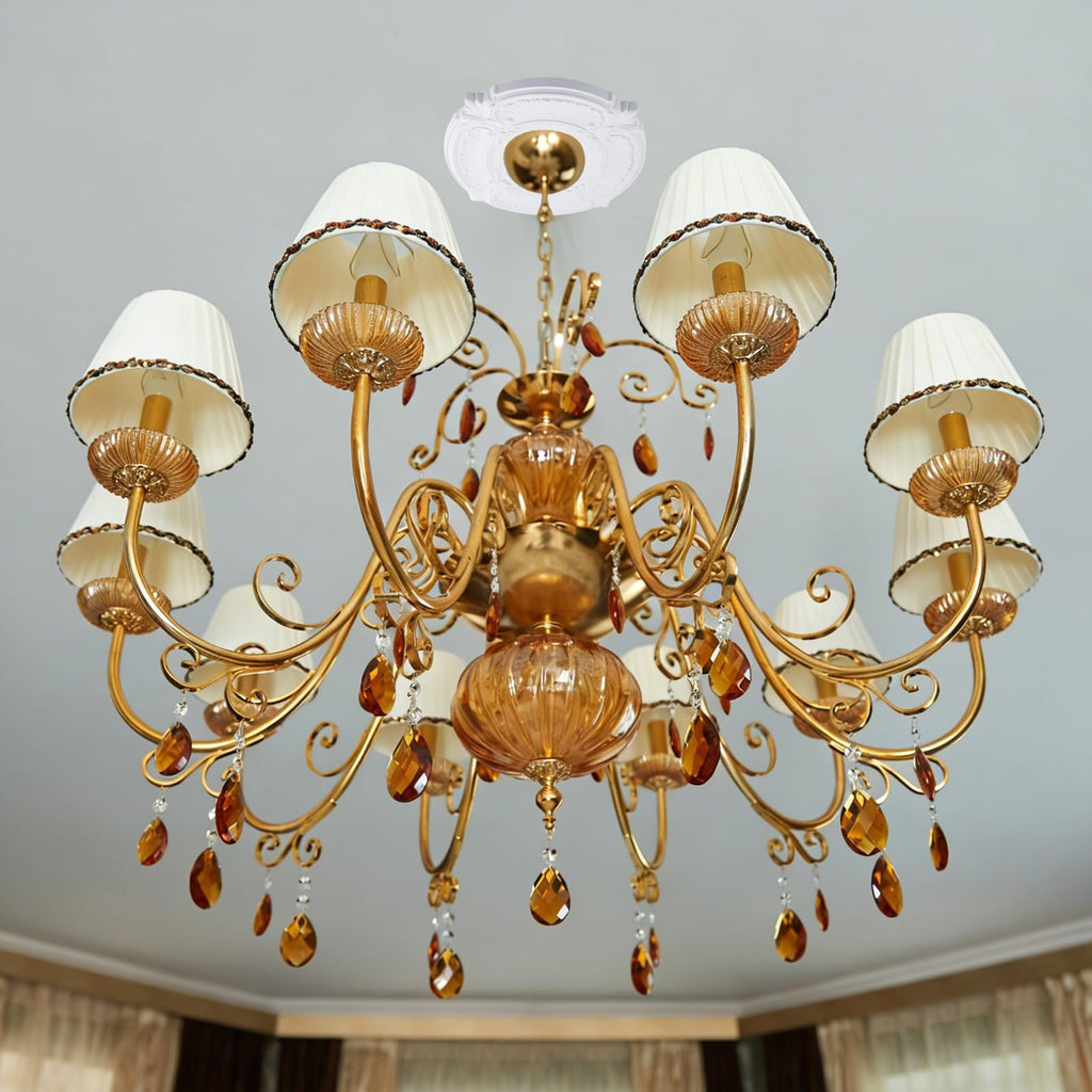 1Pack Lighting PU Ceiling Medallion Ceiling Cover Plate Ceilings Fan Medallion Home for Light Fixtures Ceiling Light
