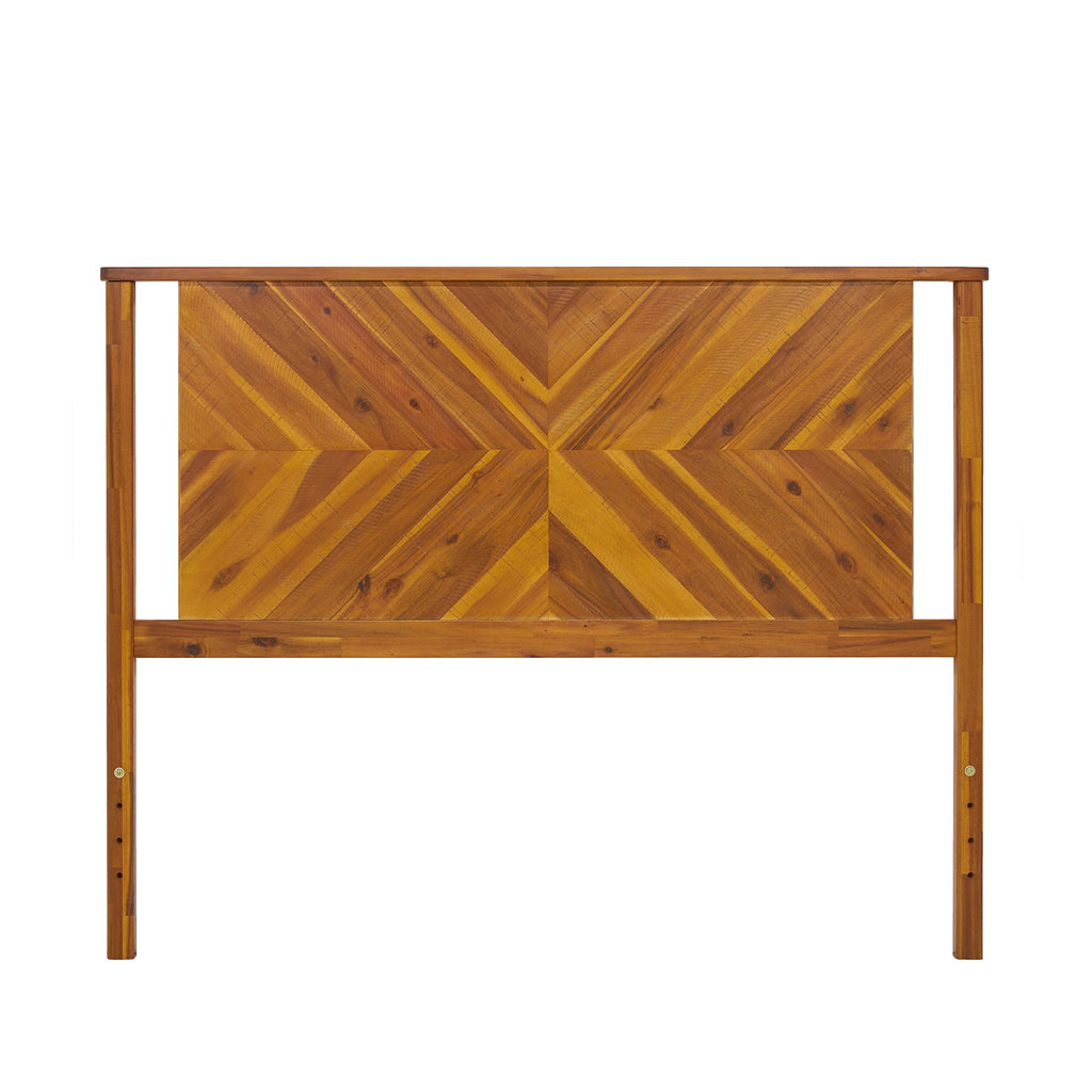 Vivian Headboard Only, Acacia, Scandinavian, Rustic Golden Brown