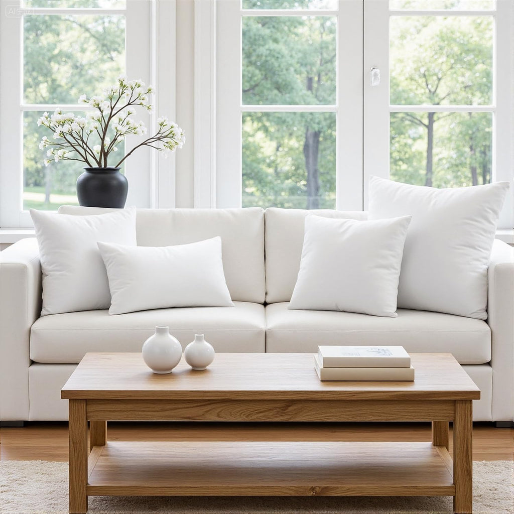 24x24 Euro Throw Pillow Insert for Couch Sofa Bed