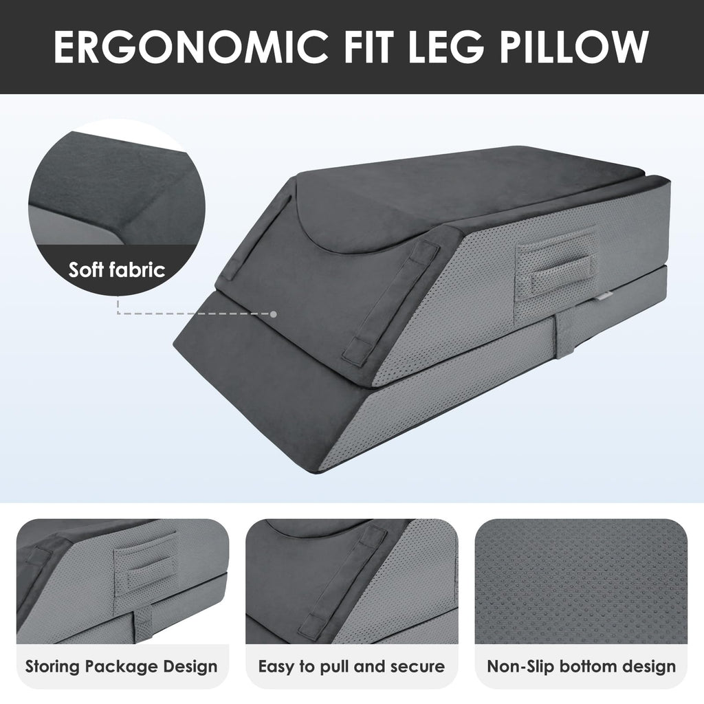 Leg Elevation Pillows for After Surgery 29"x16.5"x9.5"