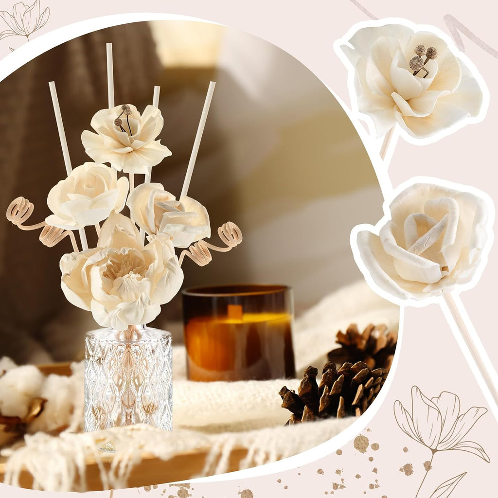 Flower Reed Diffuser Set,Classic - Set of 11