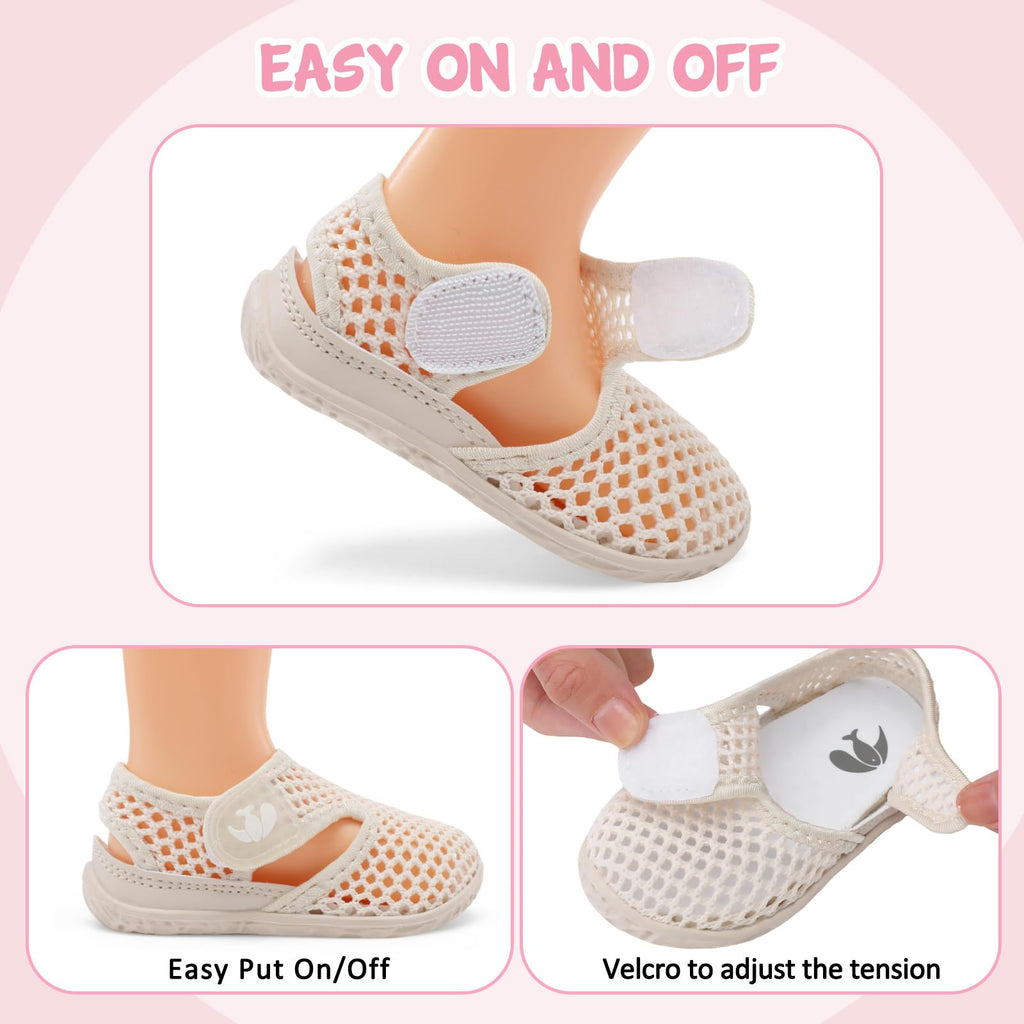 Baby Boys Girls Sandals Soft Sole Summer Slippers Infant Shoes Baby Flat Beach Shoes Newborn Crib Shoe