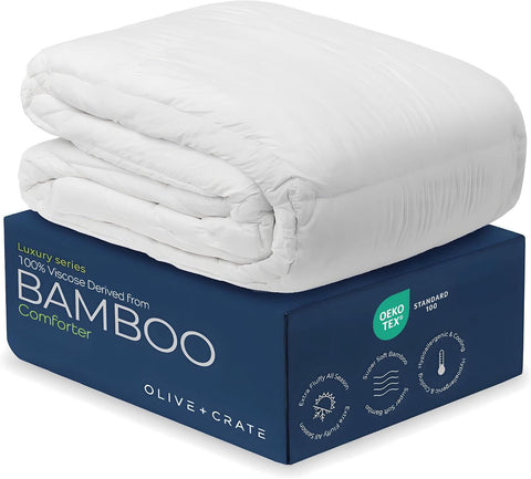 Cooling Down Alternative Comforter - Hypoallergenic Queen Duvet Insert Lightweight