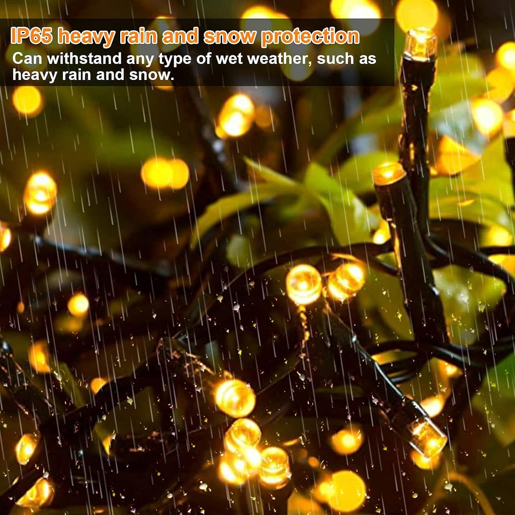 1000 Led Christmas Lights Outdoor, 8 Lighting Modes Waterproof
