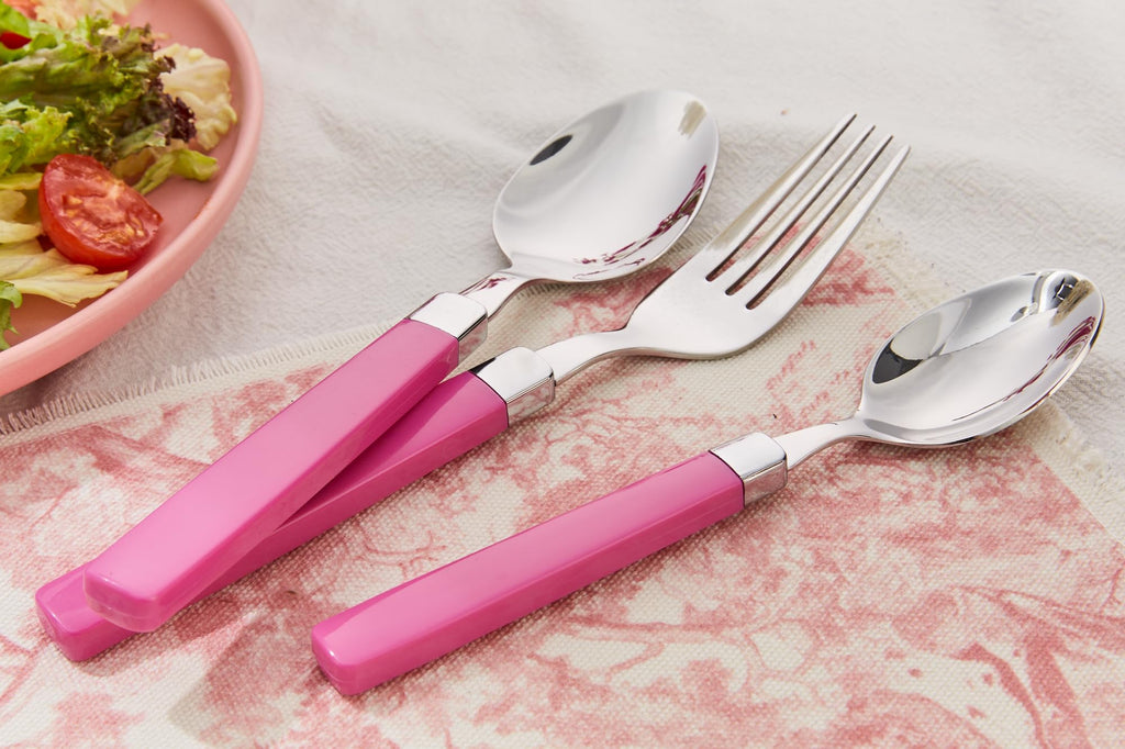 Silverware Set Stainless Steel Colorful Tableware Kitchen Flatware Set Utensils, Includes Dinner Knives, Forks