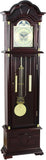 72 Inch Floor Standing Grandfather Clock, Cherry Finish