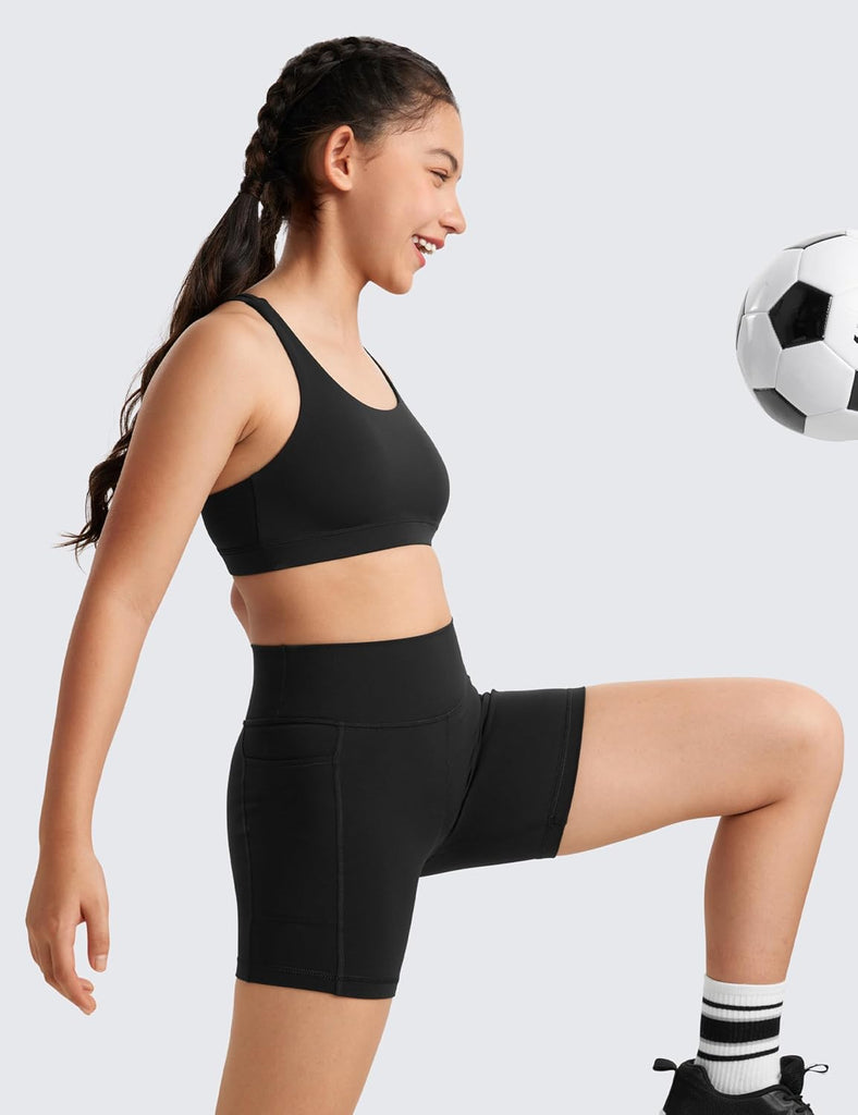 Girls Butterluxe Cross Back Sports Bra