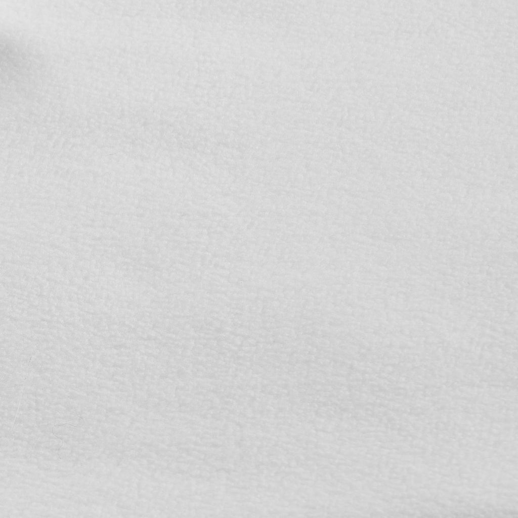 Polar Fleece Fabric, 60 inches Wide (White, 2 Yards)