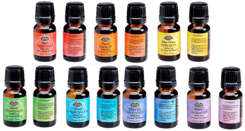 Chakra Healing Gift Basket All Natural Made with Pure Essential Oils