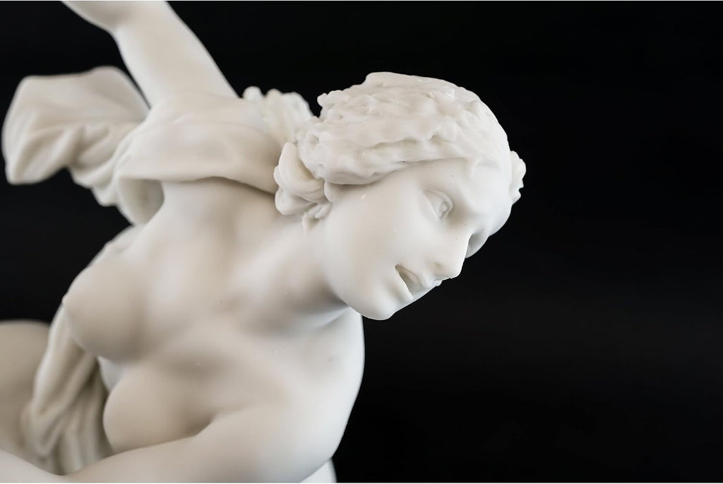 14-Inch Greek God Pluto and Proserpina Statue by Gian Lorenzo Bernini (1598-1680). Premium Cold Cast Marble.