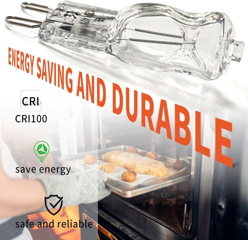 Range Hood Bulb for Whirlpool Range Oven & Hood - G9 Halogen Bulb 120V 40W for AP6023129 PS8260198