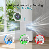 30Pints Dehumidifier with Drain Hose, Most Efficient Energy Star, 2,000 Sq.Ft Dehumidifier for Basement, 2L Tank 38dB