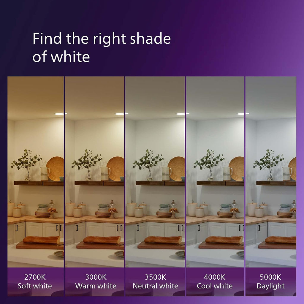 60W A19 4-Pack Ultra Definition Soft White LED Light Bulbs (2700K) 800 Lumen (8W = 60W) Dimmable Clear Flicker-Free