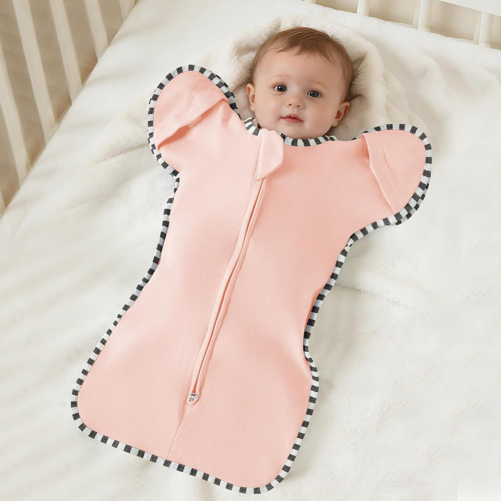Soft Cotton Swaddle Blanket, Arms Up Baby Sleep Sack