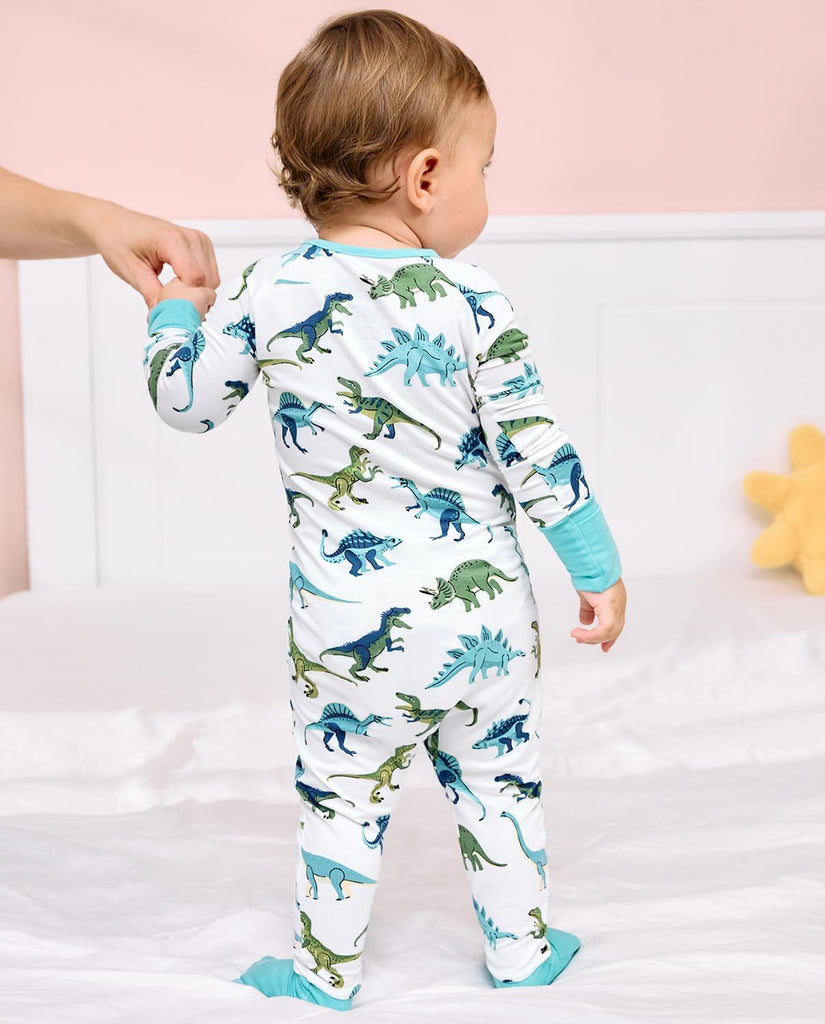 Viscose Baby Footie Pajama, Zipper Sleeper Boys Girls
