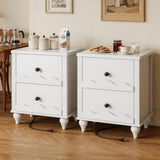 Modern Farmhouse Sideboard Buffet Cabinet, Wood Storage Cabinet with Doors & Adjustable Shelf