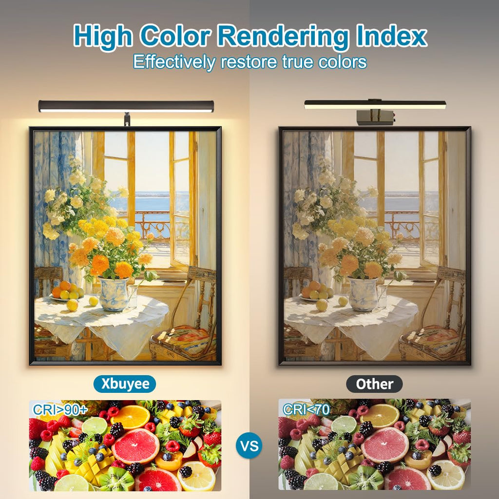 14" Plug in LED Picture Lights for Wall, Oil Rubbed Bronze