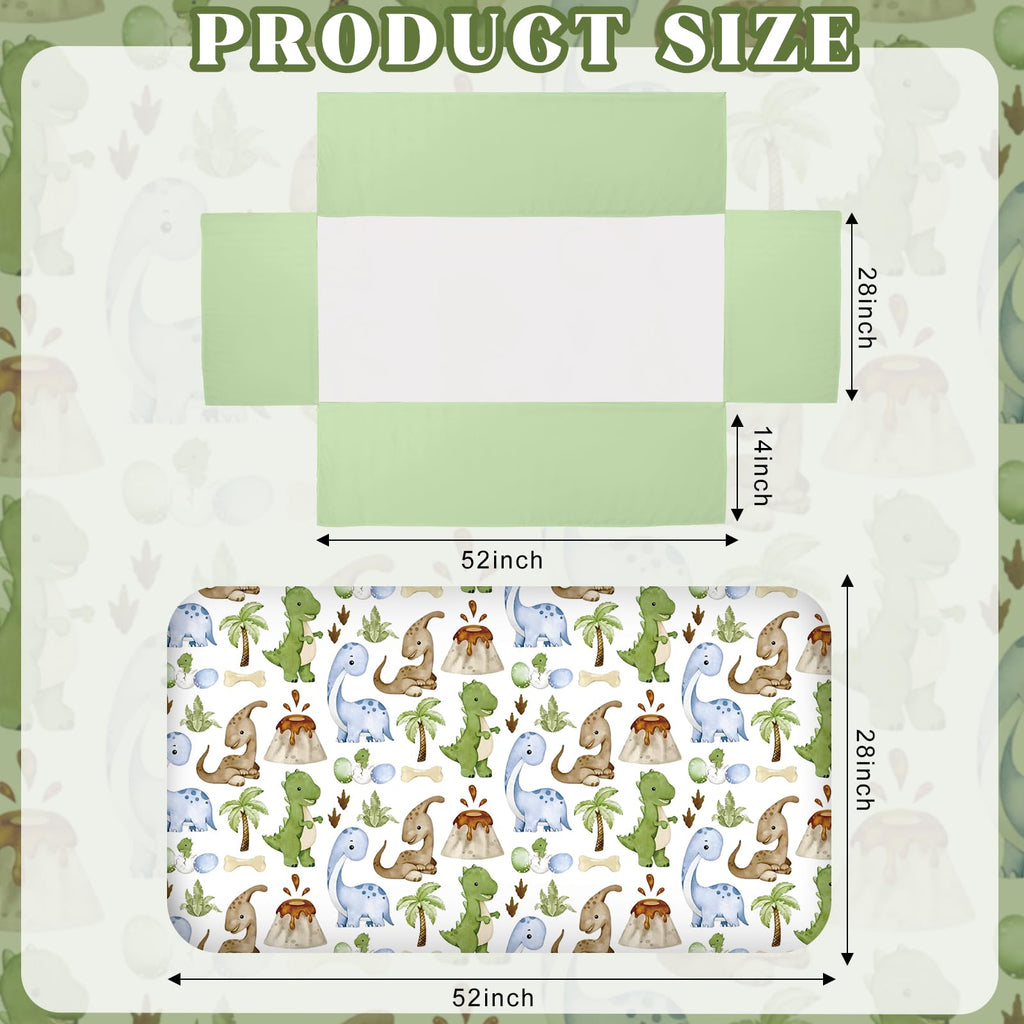 3 Pcs Dinosaur Baby Crib Bedding Set for Boy