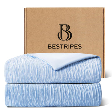 Cooling Comforter, King/Cali King - Reversible Lightweight Blanket for Hot Sleepers & Night Sweats, Breathable
