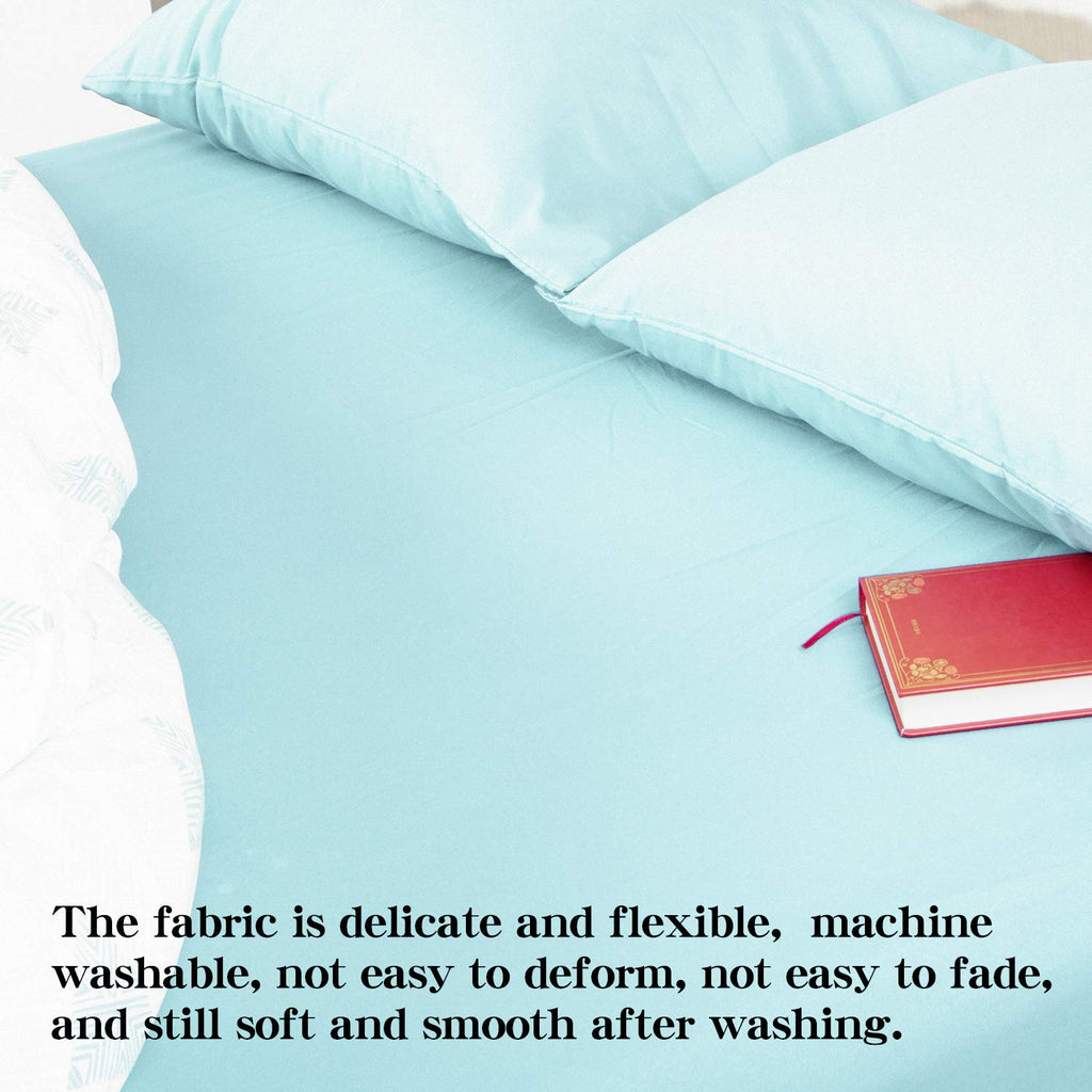 Bedding California King Fitted Sheet, Bottom Sheet with Deep Pocket - Soft Microfiber - Shrinkage and Fade Resistant