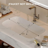 40" Floating Bathroom Vanity with Ceramic Sink
