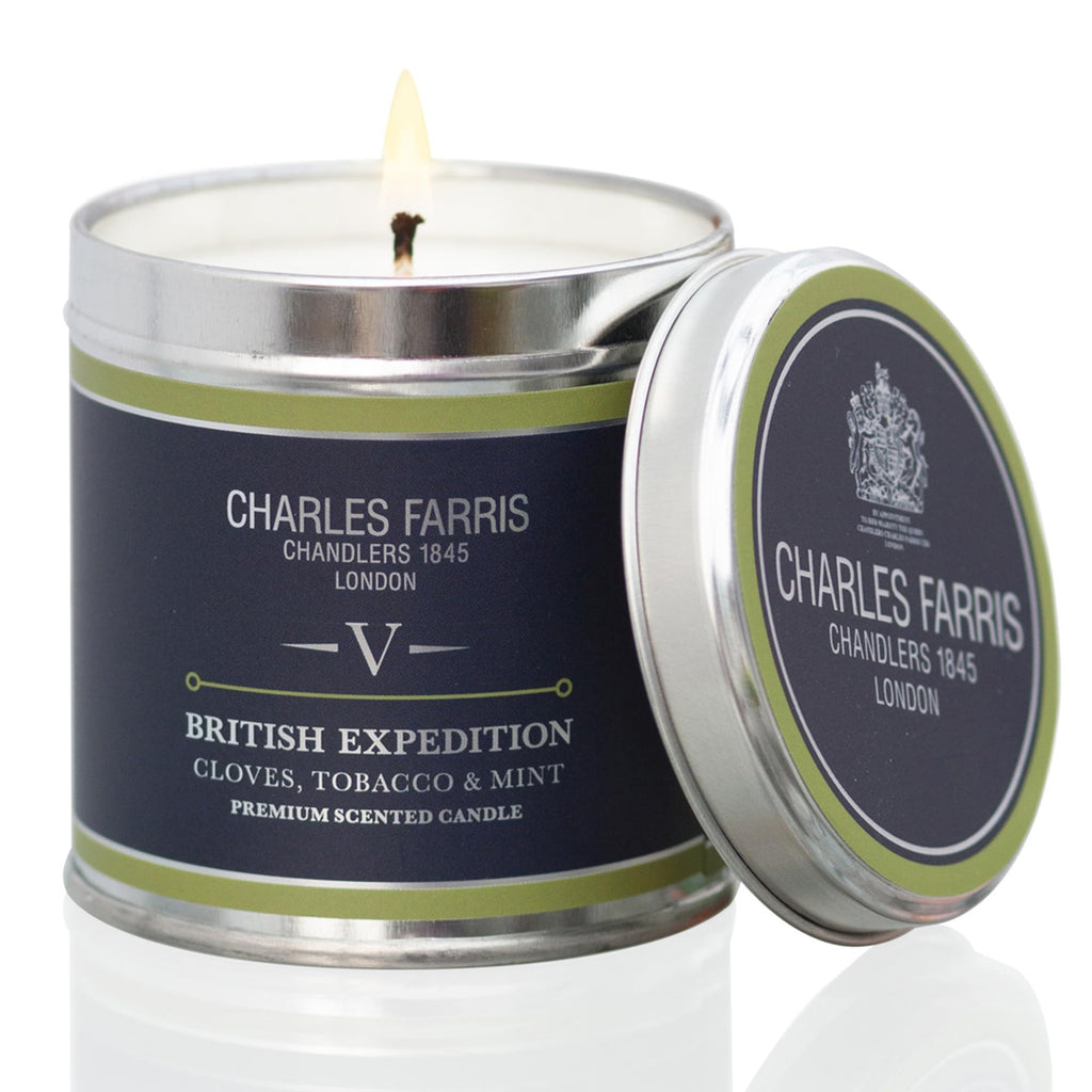 Luxury Scented - Tin, Hand-Poured, Long Lasting, Clean Burning, 300g / 10.5oz, Burns for up to 40 Hours, Made in