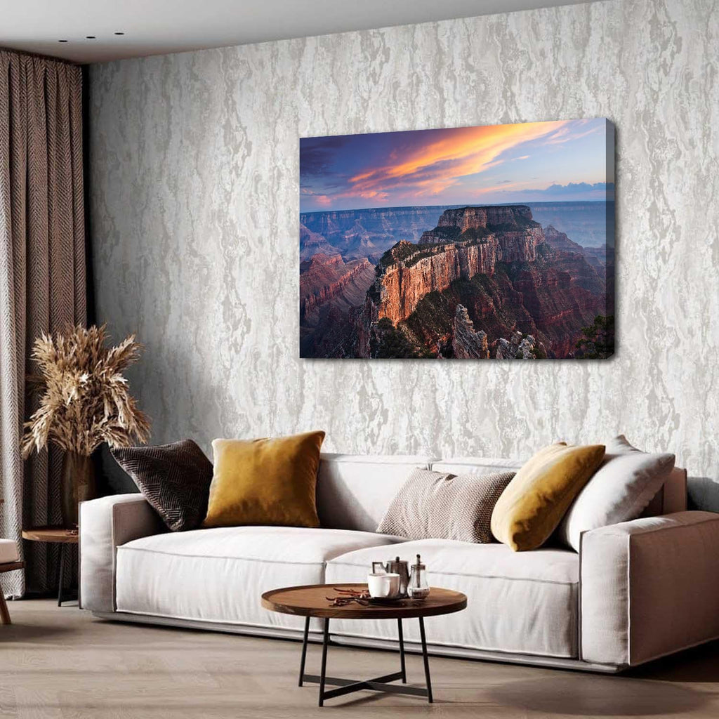 Grand Canyon Wall Art Sunset Arizona Mountain Wall Pictures