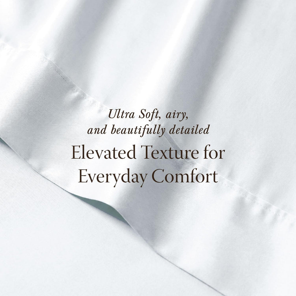 400 Thread Count Egyptian Cotton Sheet Set, Sateen, White