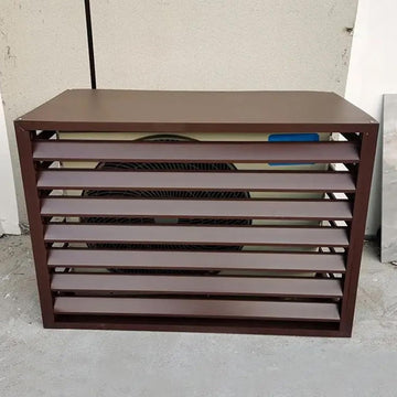 Air Conditioner Privacy Fence,Aluminum Alloy Privacy Fence Screen,Trash Can Enclosures,Ac Unit Fence,Outdoor Privacy
