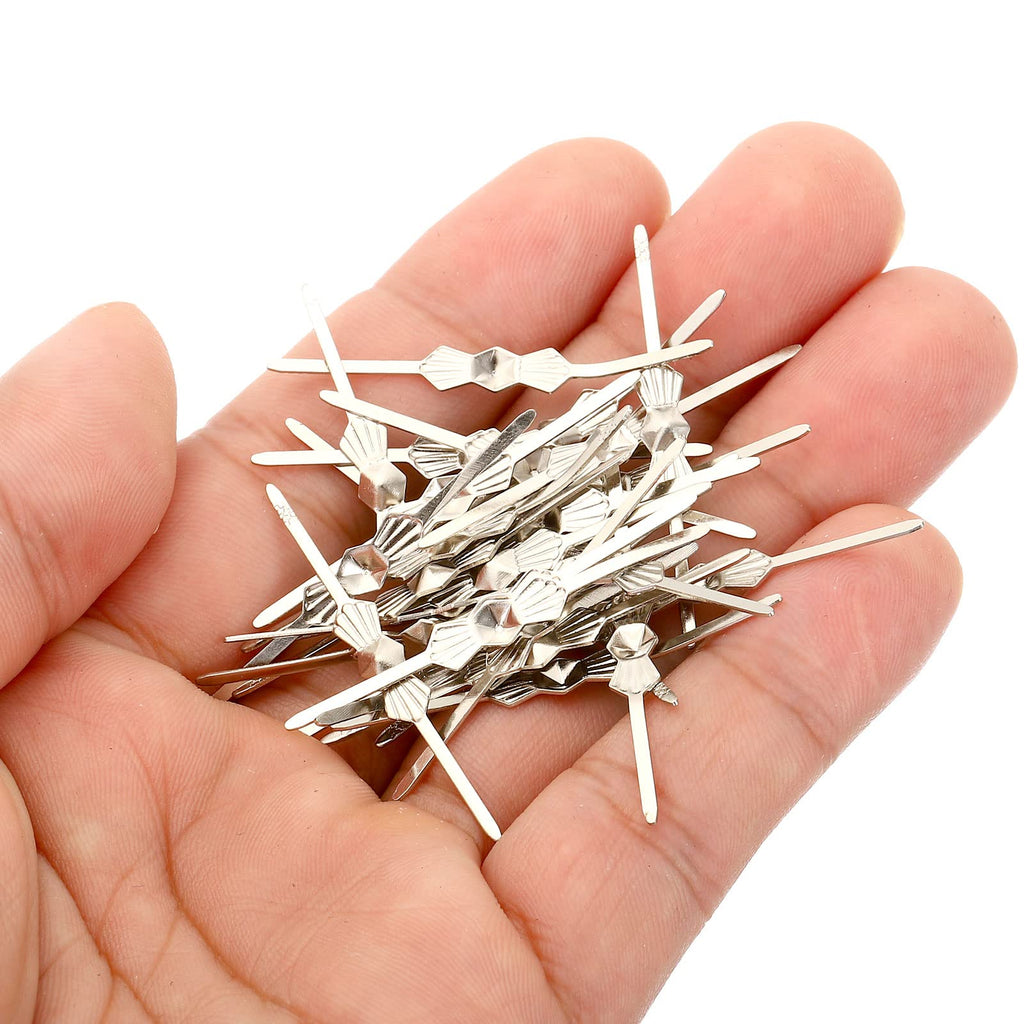 Chandelier Connector Clip 200 Pack 40mm/1.6" Length Silver