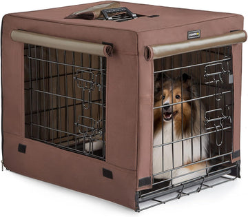 Dog Crates for Small Medium Size Dogs Indoor Double Door Dog Kennels & Houses for Puppy and Cats