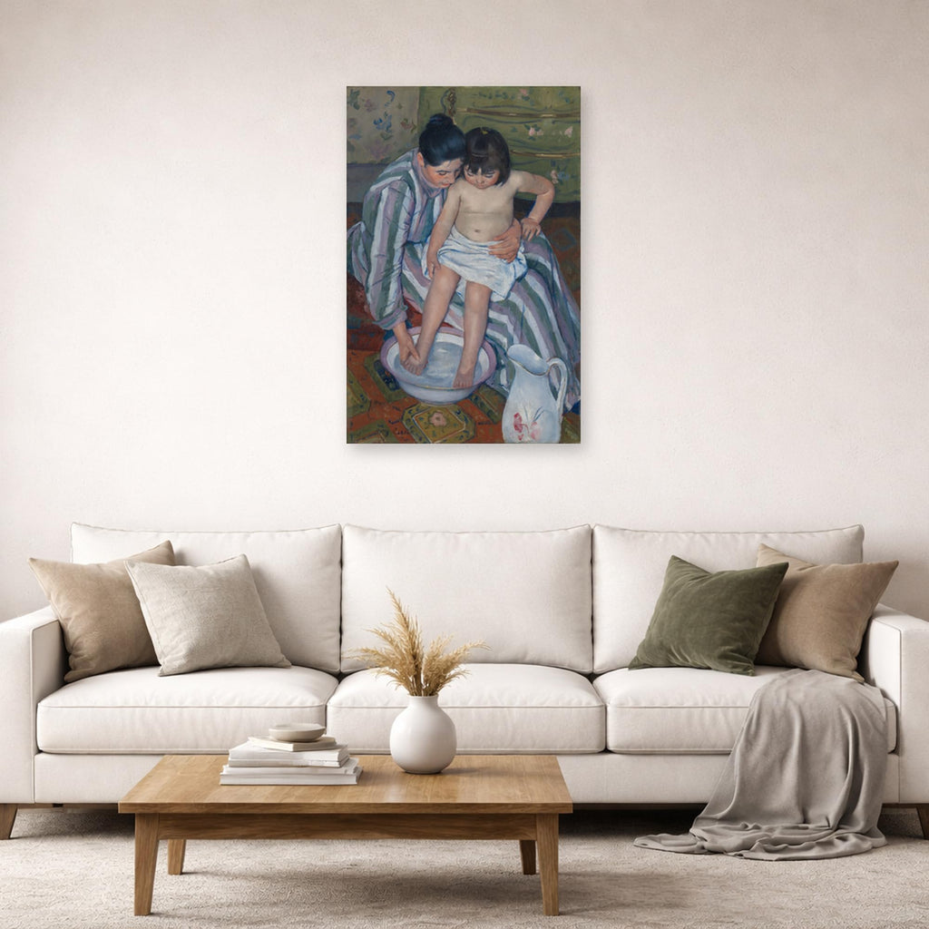Mary Cassatt The Childs Bath, Poster Print - 24x36
