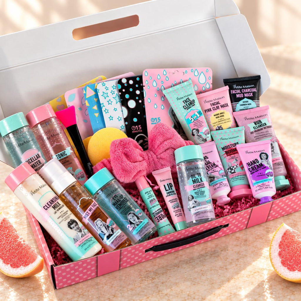 Luxury Spa Set - Skin Care Kit - Skin Care Gift Set - Skincare Box - Skin Care Baskets - Spa Day Kit - Spa Kit Women