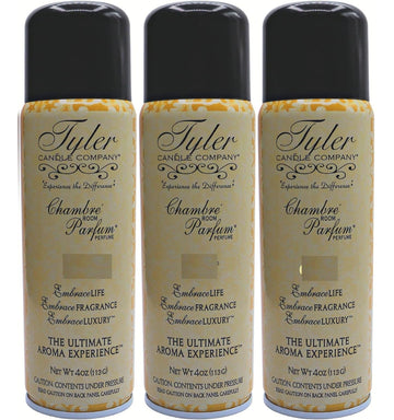 Fleur DE LIS Tyler 4 oz Chambre Parfum Room Spray 3 can of 4 oz Spray - Set of 3