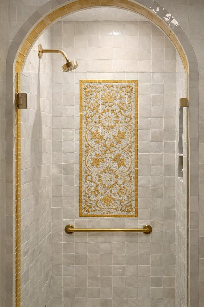 Mosaic & Tile House Handmade 4x4-in. Solid Color Off-White (MSC01-01)
