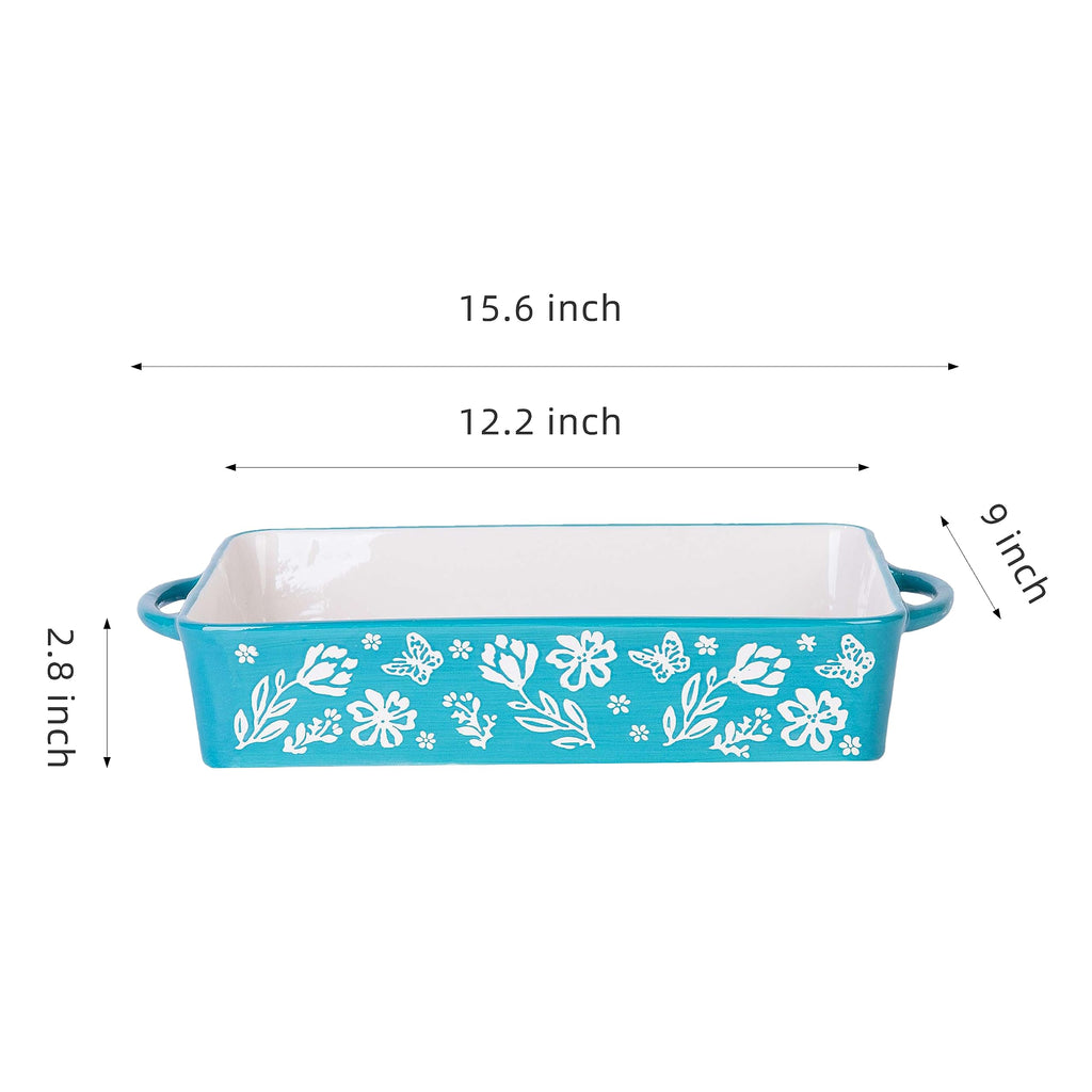 Casserole Dish 9x13 Baking Pan Casserole Dishes For Oven Baking Dish Ceramic Lasagna Pan Baking Dishes For Oven