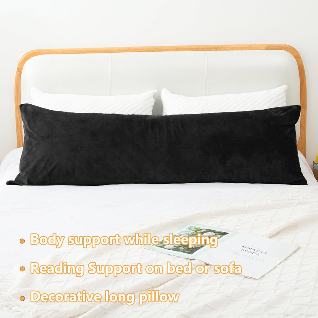 Body Pillow, Memory Foam Body Pillows for Adults Sleeping, Long Pillow for Bed, Big Large Firm Full Body Pillow for