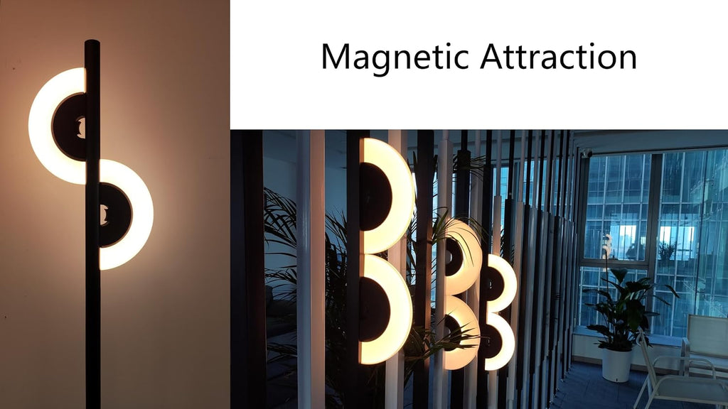 Magnetic 2-in-1 Umbrella Light, Detachable Parts, Long-Lasting, USB Charging Table Umbrellas, Flexible Placement