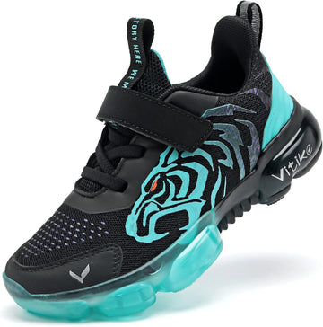 Boys Girls Kids Sneakers Knitted Mesh Running Tennis Athletic Shoes