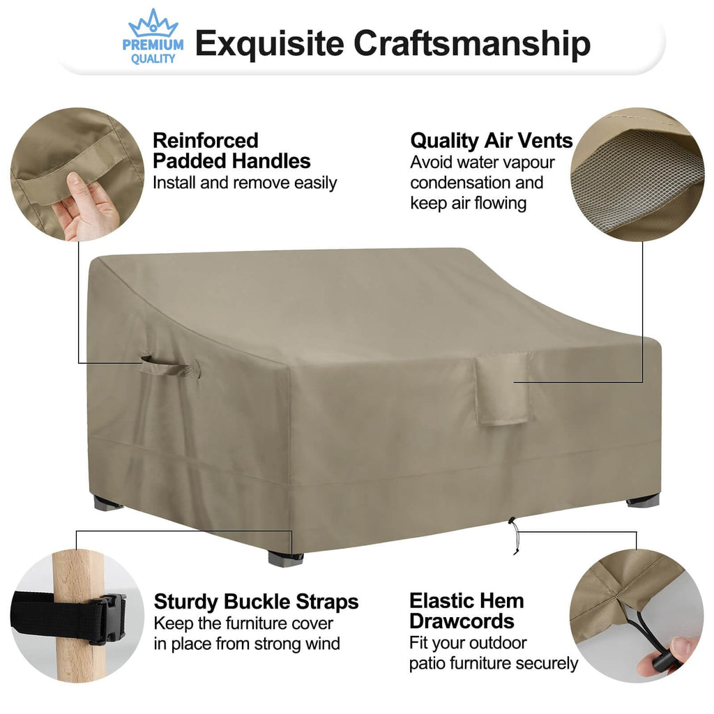 Outdoor Waterproof Loveseat Couch Cover