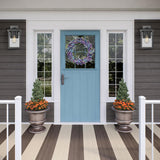 Outdoor Light Fixtures Wall Mount, Modern Farmhouse Exterior Wall Sconces with Seeded Glass for Porch