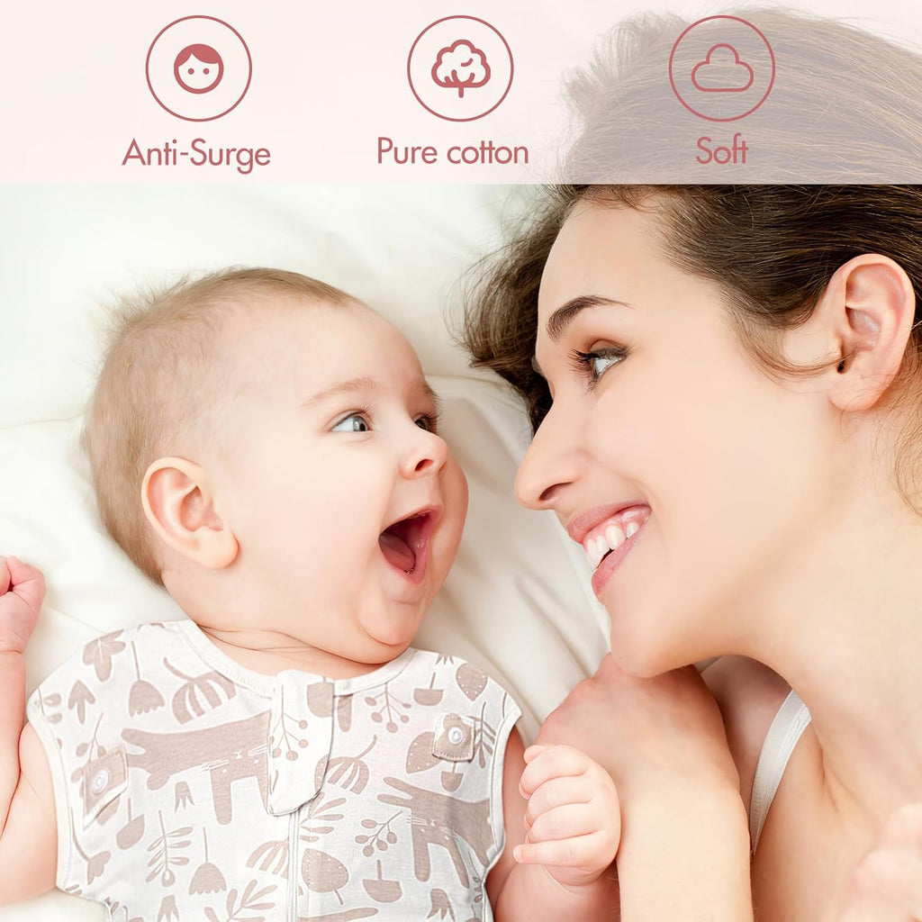 Pack Baby Swaddle Sleep Bag, Arms Up Swaddle for Girls
